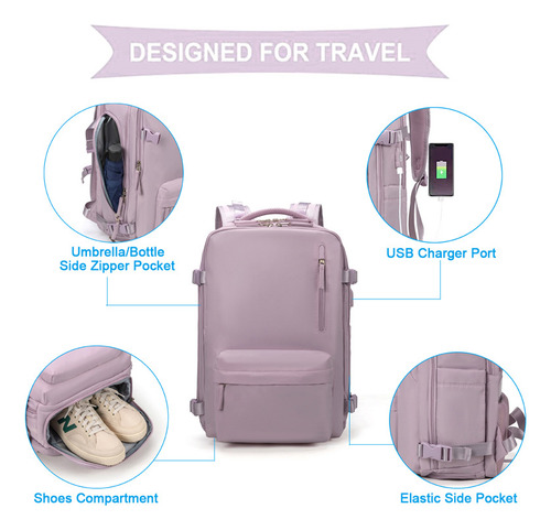 Bolso De Hombro Doble De Viaje Impermeable De Gran Capacidad2