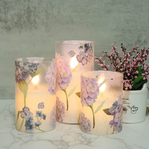 Vela Para Halloween Dromance Velas De Cristal De Hortensia S