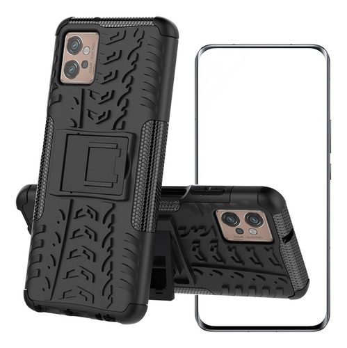 Funda For Moto G Serie E Antideslizante Tener Vidrio Membra