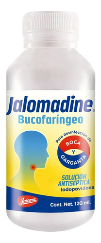 Jalomadine (isodine) Bucofaringeo 120ml Jaloma Pack 20 Pzas