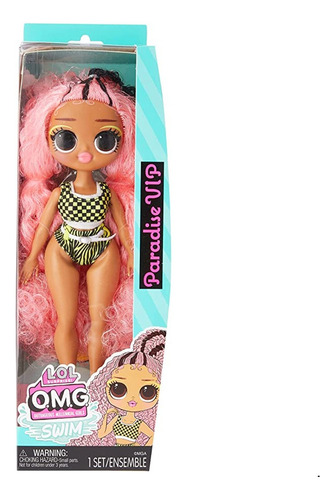 Imagen 3 de 5 de Muñeca Lol Omg Swim Paradise Vip Opp Surprise Coleccionable Original