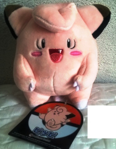  Peluche Pokemon Cleffairy Original -con Etiqueta