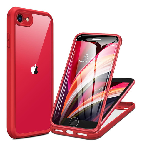 Funda Case Para iPhone SE 2020/2022 Uso Rudo Cubierta Rígida