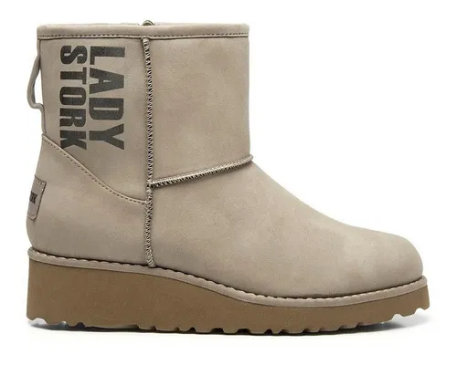 Botas con online corderito lady stork