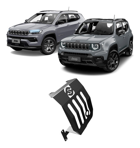 Protetor Diferencial Traseiro Renegade/ Compass 2016 - 2023