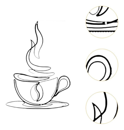 Coffee Cup Metal Wall Art Piece De Arte De De Arte,