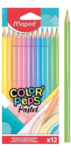 Maped Color Peps Pastel X 10 Lápices 832069