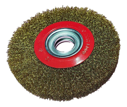 Cepillo Circular Acero Bronceado Amoladora Banco 6 Ruhlmann