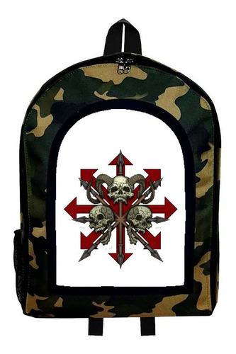 Mochila Camuflada Calavera Mexicana Mod Aar94