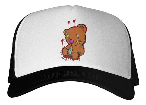 Gorra Oso Peluche Con Sangre Art