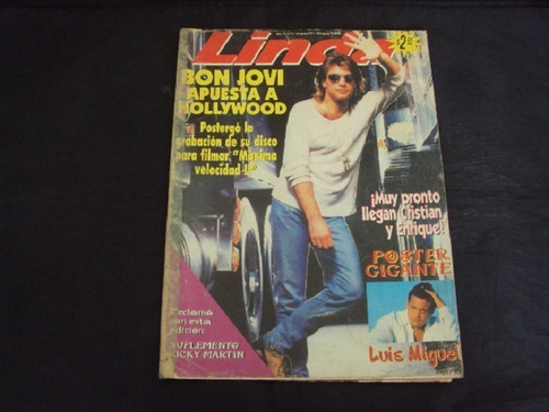 Revista Linda # 8 - Tapa Bon Jovi