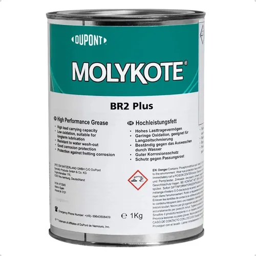 comprar Graxa Multiuso Molykote Br2 Plus Pote 1kg À Base De Silicone