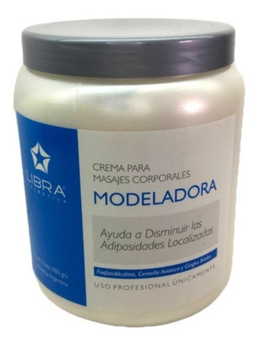  Libra Crema Modeladora Para Masajes X 980 G