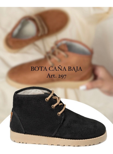 Bota Corta Chavito Con Corderito Mujer Margarita Mia