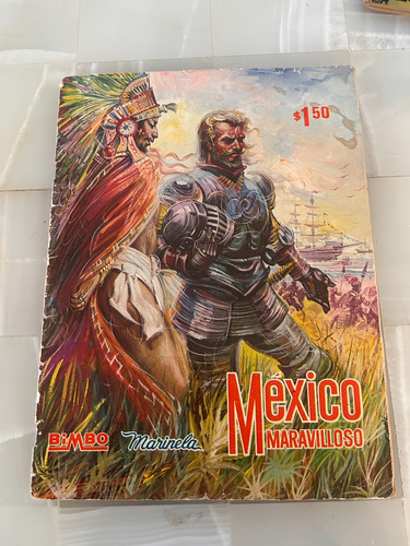 Album De Estampas Bimbo Mexico Maravilloso Mayas Aztecas 