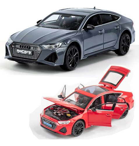 Audi Top Coupé De Lujo Rs7 Sportback Miniatura Metal Coche