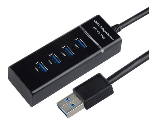 Amely Hub 3.0 Usb A 1 Usb A 4 Usb A 3.0 Comhub0002