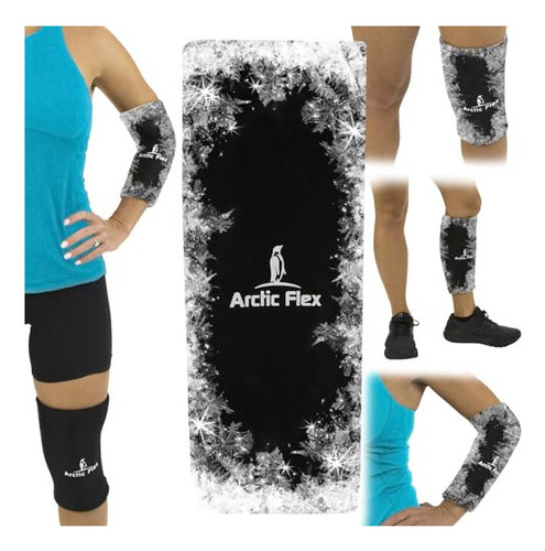 Arctic Flex Ice Sleeve Para Rodilla, Codo, Brazo - Paquete D