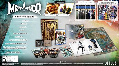 Metaphor: Refantazio Collector's Edition - Ps5 - Prventa