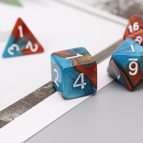 (5 #mold) D4 D6 D8 D10 D12 D20 Caras Para Juego De Rol Dnd D