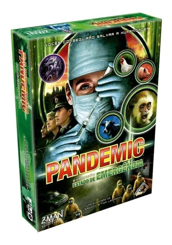 Pandemic Expansão Estado De Emergência - Jogo De Tabuleiro