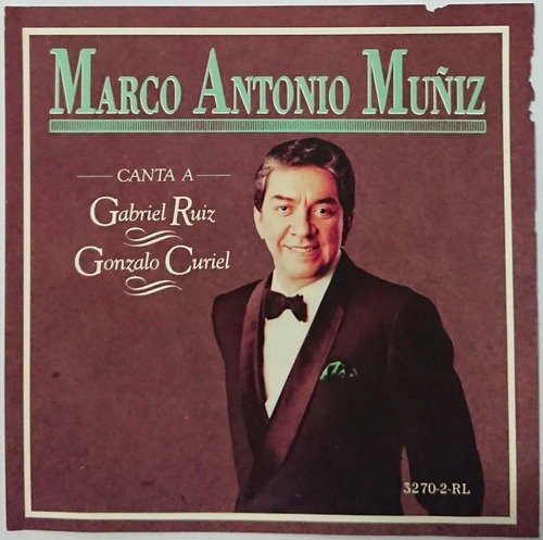 Marco Antonio Muñiz Cd Canta A Gabriel Ruiz Y Gonzalo Cur 