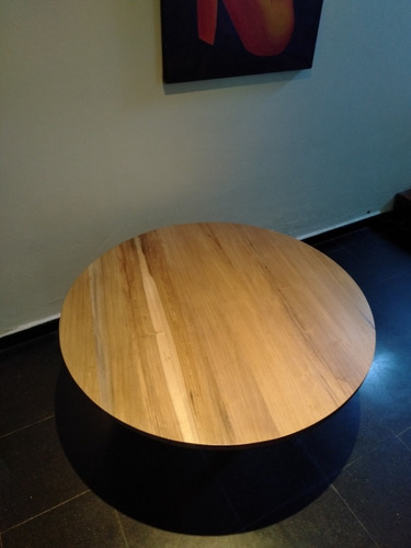 Mesa Ratona Petiribi Circular Madera Diseño