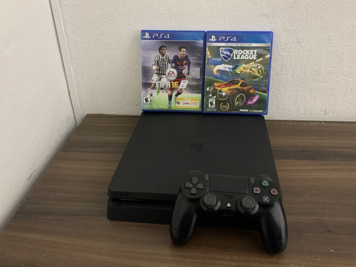 Ps4 Slim 1tb + Control + 4 Juegos Impecable Envío Gratis (Usado)