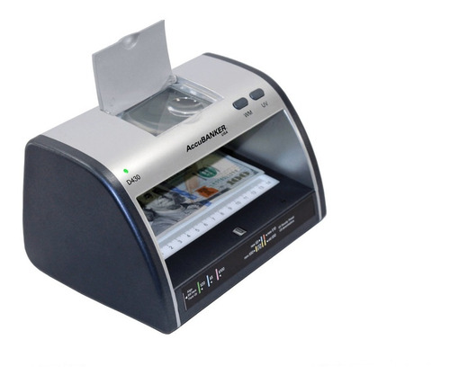 Imagen 3 de 4 de Validadora Manual De Billetes Y Documentos Accubanker Led430