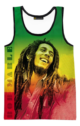 Jk Playeras Sin Mangas Estampadas En 3d De Bob Marley De