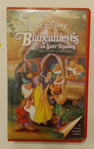 Vhs - Blancanieves Y Los Siete Enanitos - Disney