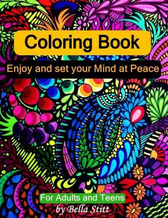 Libro Coloring Book: Enjoy And Set Your Mind At Peace - B...