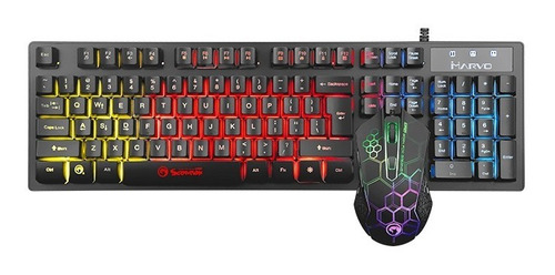 Set Marvo Gaming Teclado+mouse Km409