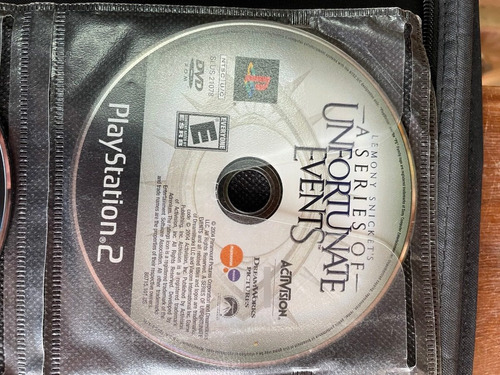 Ps2 Lemony Snicket's A Series Of Unfortunate Events (solo Cd