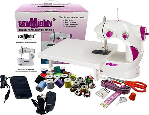 Sew Mighty, Máquinas De Coser Portátiles Originales, Perf.