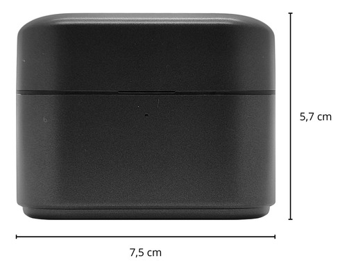 Microfone De Lapela Hollyland Lark M2s Duo Sem Fio Preto