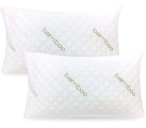 Almohada De Bambu Ik (paquete De 2) - Almohadas Premium Par