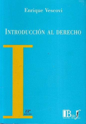 Introduccion Al Derecho Enrique Vescovi