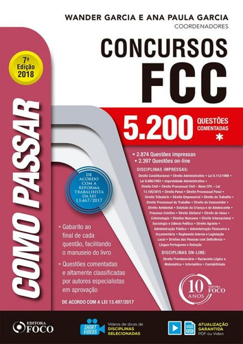 Como Passar Em Concursos Fcc - Foco