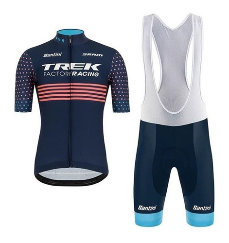 Uniforme Ciclismo Trek Fr 2021 Jersey Short Bib Bici Ruta Mt