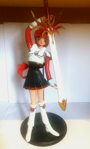 Set Hikaru, Fuu Y Umi Mkr Rayearth Guerreras Tsukuda 1:5 Pvc (Usado)