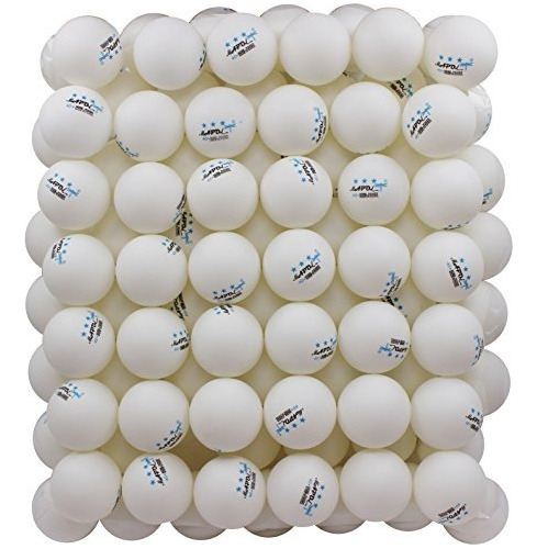 100 Bolas Blancas De Tenis De Mesa De 40 Mm Y 3 Estrellas En