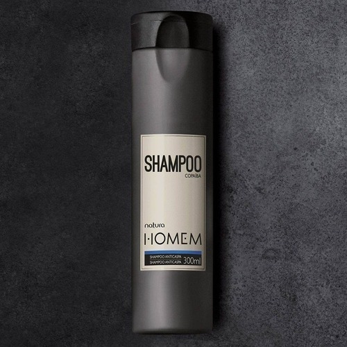Homem Shampoo Anticaspa 300 Ml Natura | Cuotas sin interés