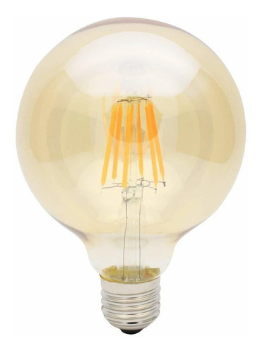 Bombillo Vintage Led Globo 6w E27 110v 2700k Luz Calida 