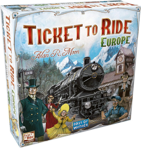 Days Of Wonder Ticket To Ride Europe - Juego De Mesa De Est