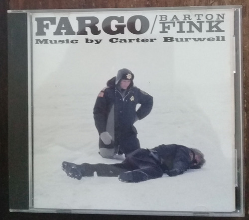 Cd (vg+) Fargo Barton Fink Music By Carter Burwell Ed Us 96