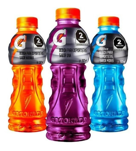 Bebida Rehidratante Gatorade Performance 24 Piezas De 350 Ml