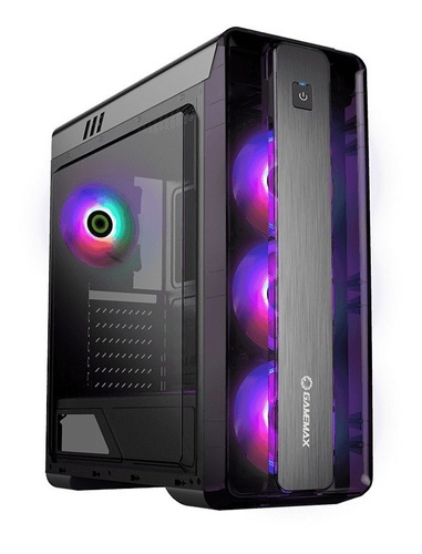 Chasis Caja Gamemax Moonlight Frgb Gabinete Gaming Mid Atx