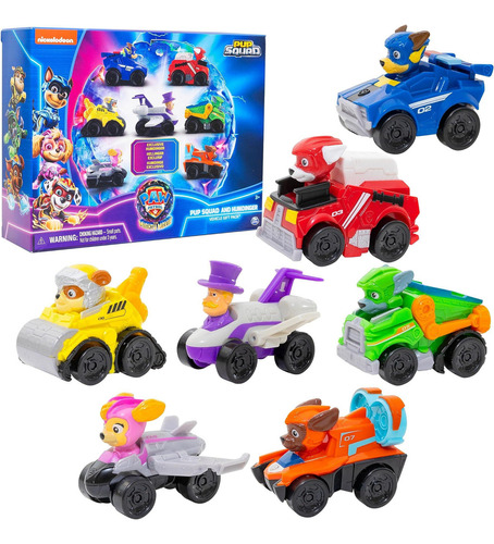 Paw Patrol: The Mighty Movie, Avión Juguete Con Figura Skye