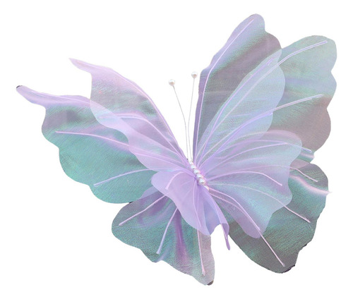 Mariposa Artificial De Hilo De Seda, Vacaciones De Mariposa